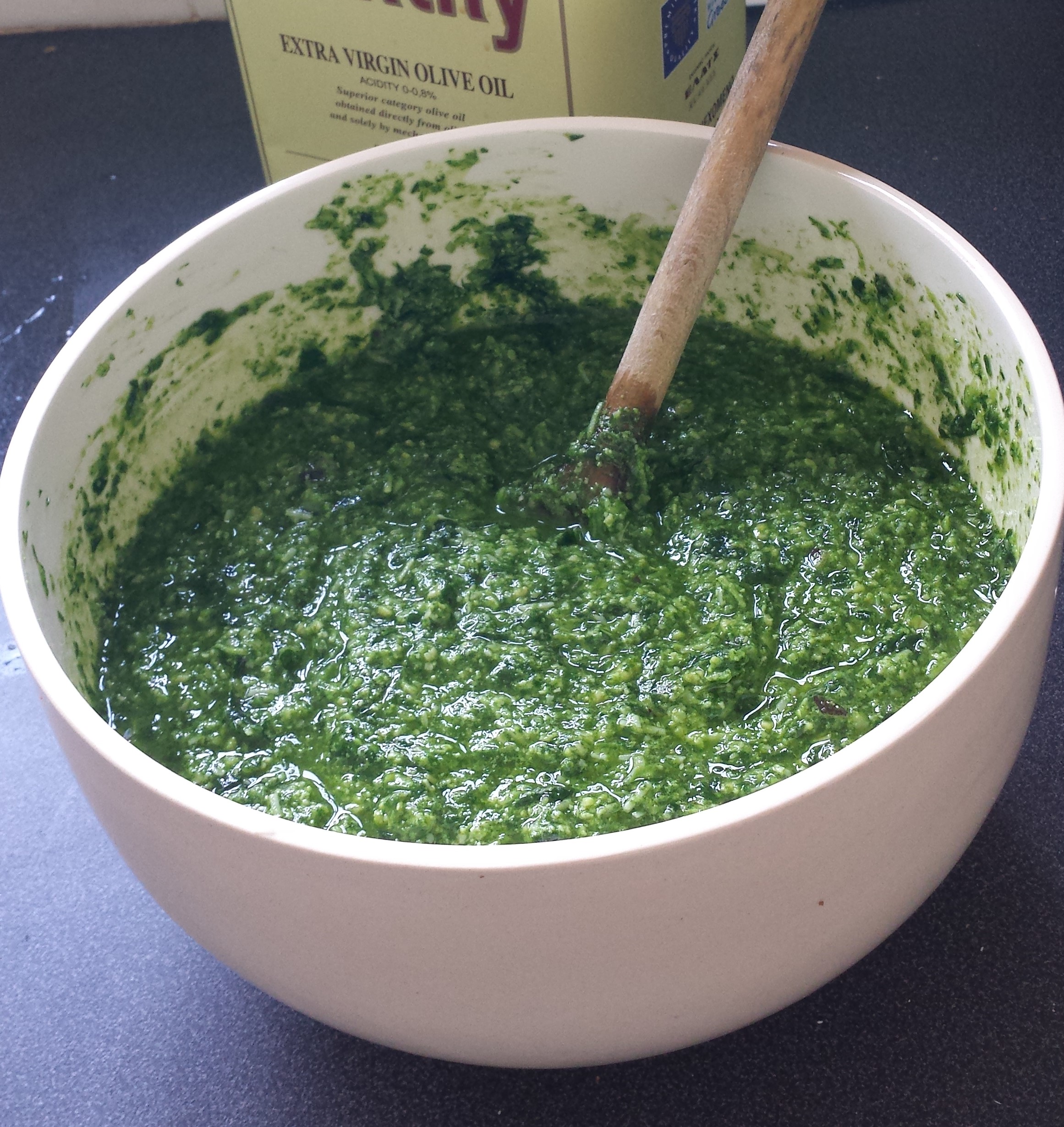 wild garlic pesto