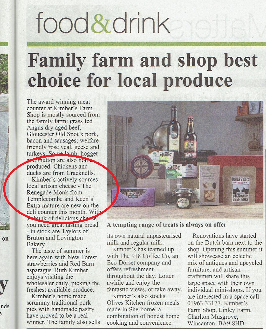 Blackmore Vale magazine May 12 2017 p.21 amended